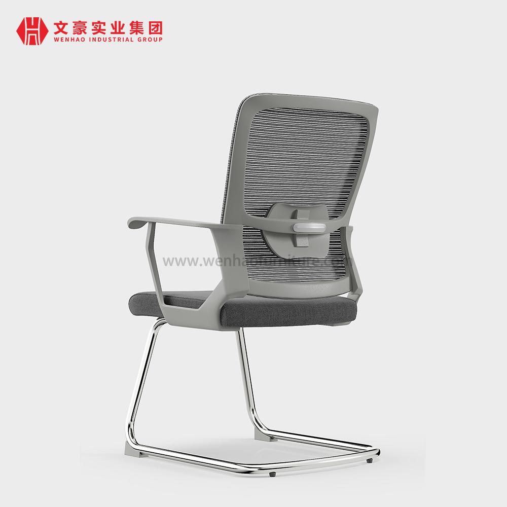 Wenhao Office Mesh Visit Chair Conference Room Seating Meeting Fabric Steel Chairs