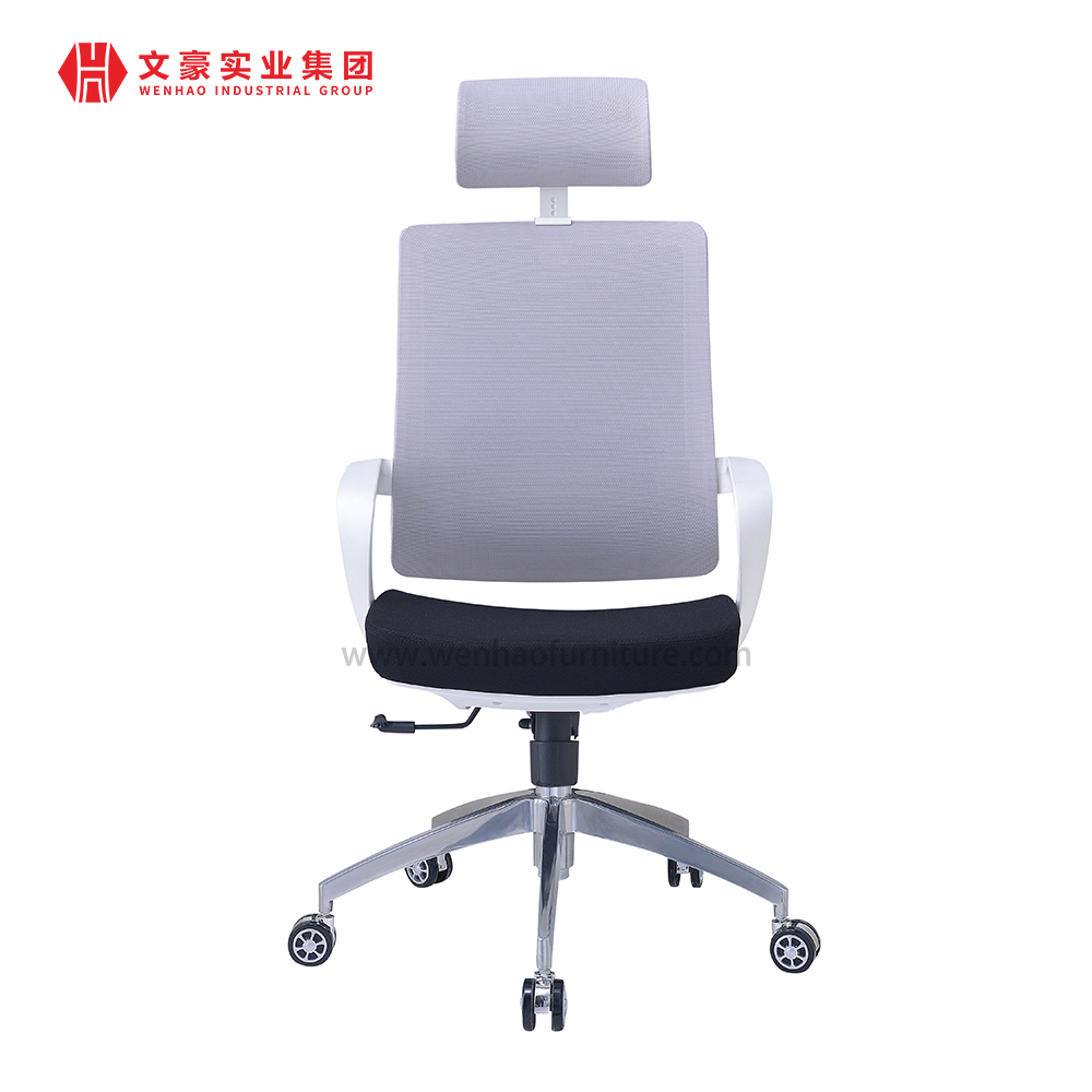 Swivel Office Desk Computer Chair with Adjustable Headrest Upholstered Ergonomic Mesh Chairs Factory