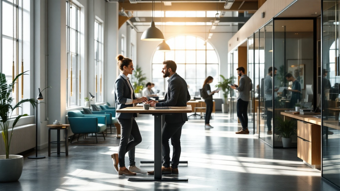 adjustable standing desk