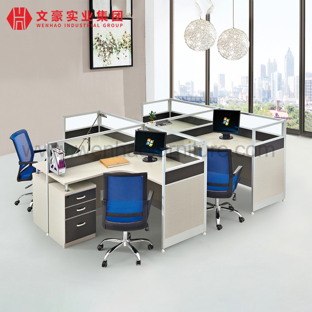 Aluminum Office Screen Project Work Table Station Supply in China