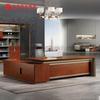 High Quality Modern Wooden L Shape Corner Manager Ceo Boss Commercial Furniture Executive Office Desk