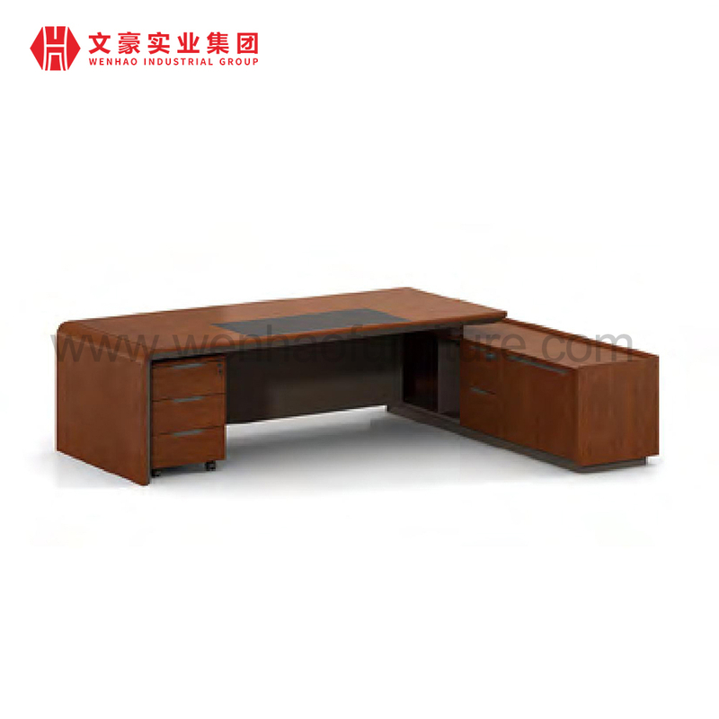 Modern Director Office Table Cheap L Shape Wooden Ceo Boss Luxury Office Furniture L Shape Executive Desk