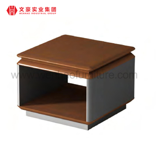 Factory Supply Premium Customized Luxury Style Wood Modern Rectangular Coffee Table