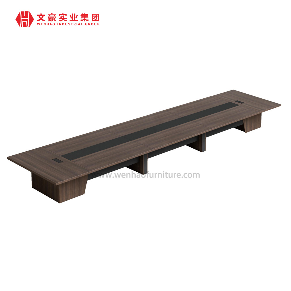 Custom Modern stylish office furniture meeting table designs long contemporary office table