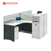 MIGE Office Furniture Economic Customized Staff Work Station 4 Person Seater Office Workstation Table