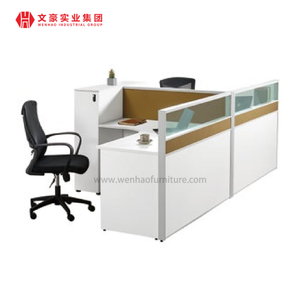 Staff Wooden Desk 2 4 6 8 10 Employee Office Furniture Workstation