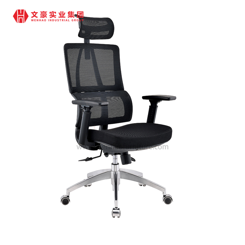 China Factory Full Mesh High Back Ergonomic Office Chair Swivel And Executive Chair With Adjustable Headrest