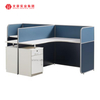 Wooden 6 Seat 12 Cubicles Desk Cheap Workstation Office Furniture Modular Office Desk Work Station