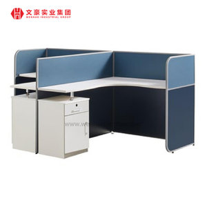 Wooden 6 Seat 12 Cubicles Desk Cheap Workstation Office Furniture Modular Office Desk Work Station