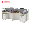 Movable Modular Office Desk Furniture Computer Partition Cubicles Workstation Desk