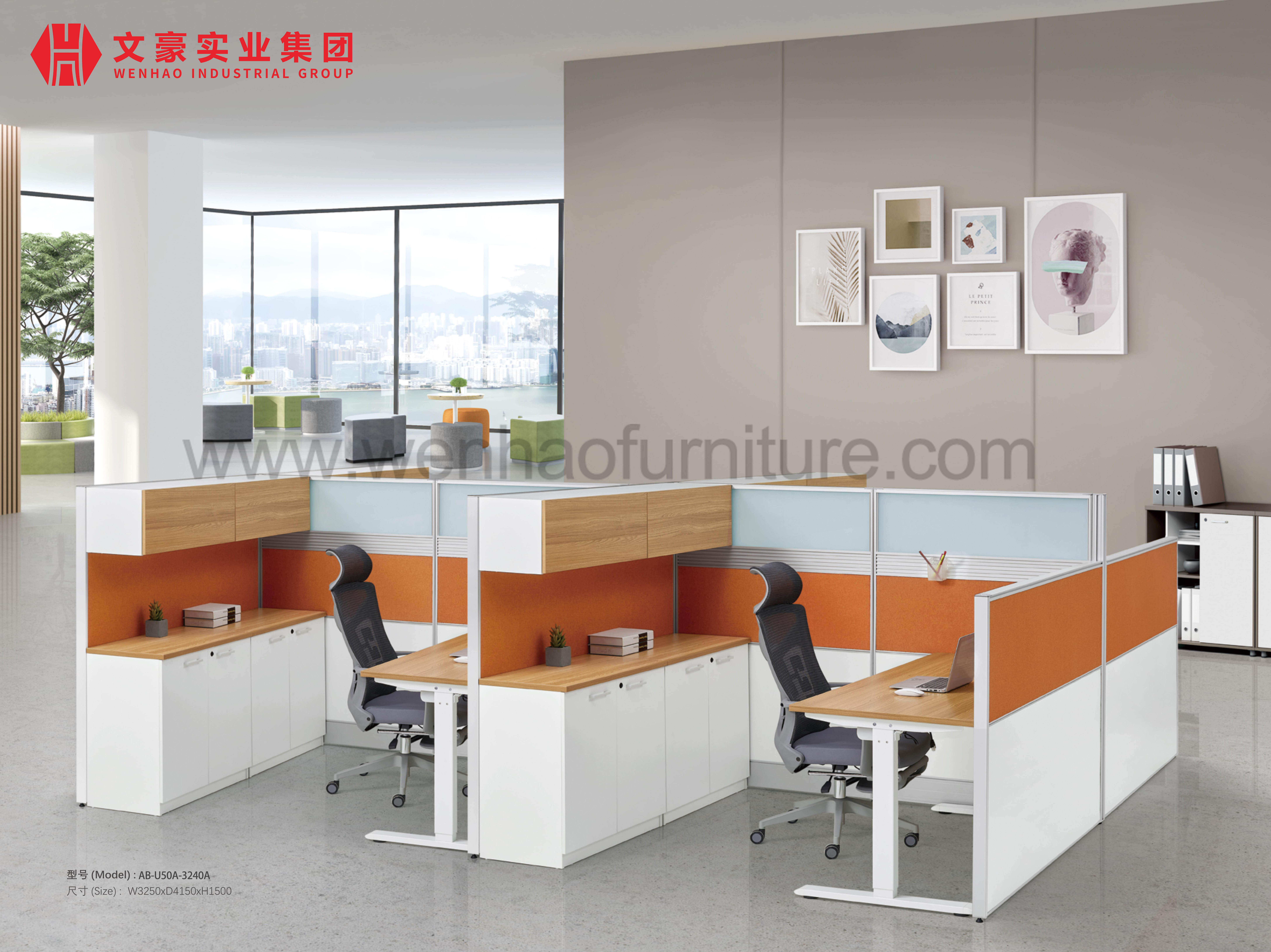 Modern Design Commercial Furniture Computer Workstation Partitions 6 Person Office Chairs And Tables