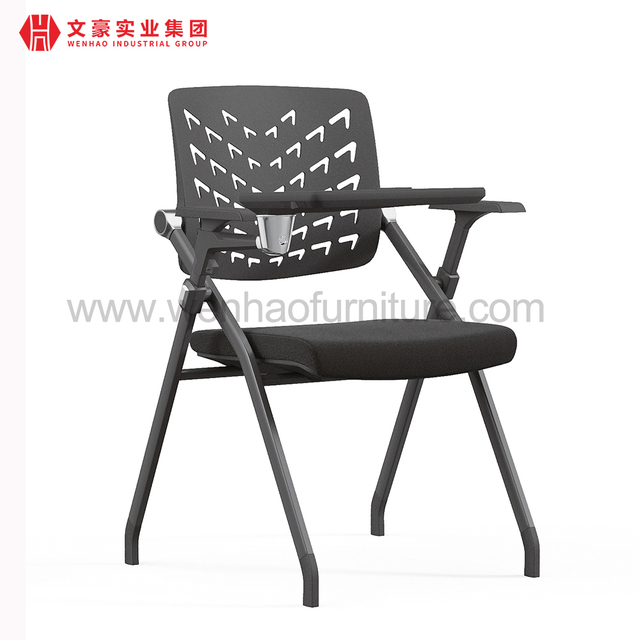 Foldable Training Chair with Steel Legs Computer Table And Chairs Office Furniture Supply