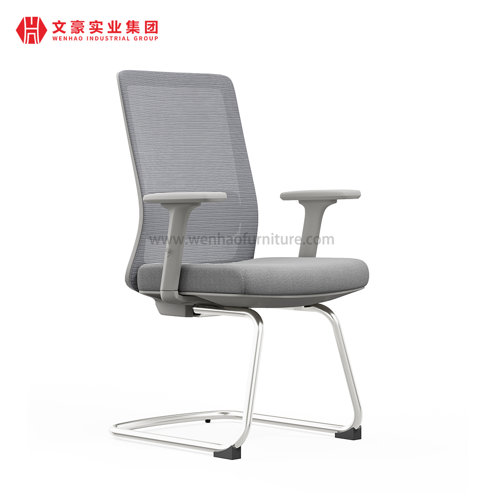 Conference Room Furniture Sets Steel Visit Chair Mesh Seating Meeting Chairs